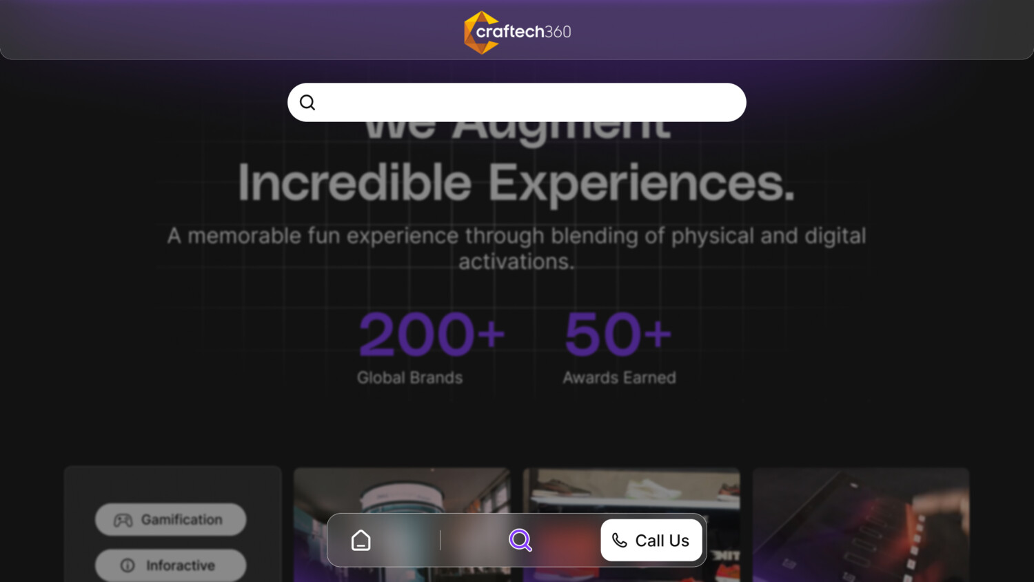 Search view