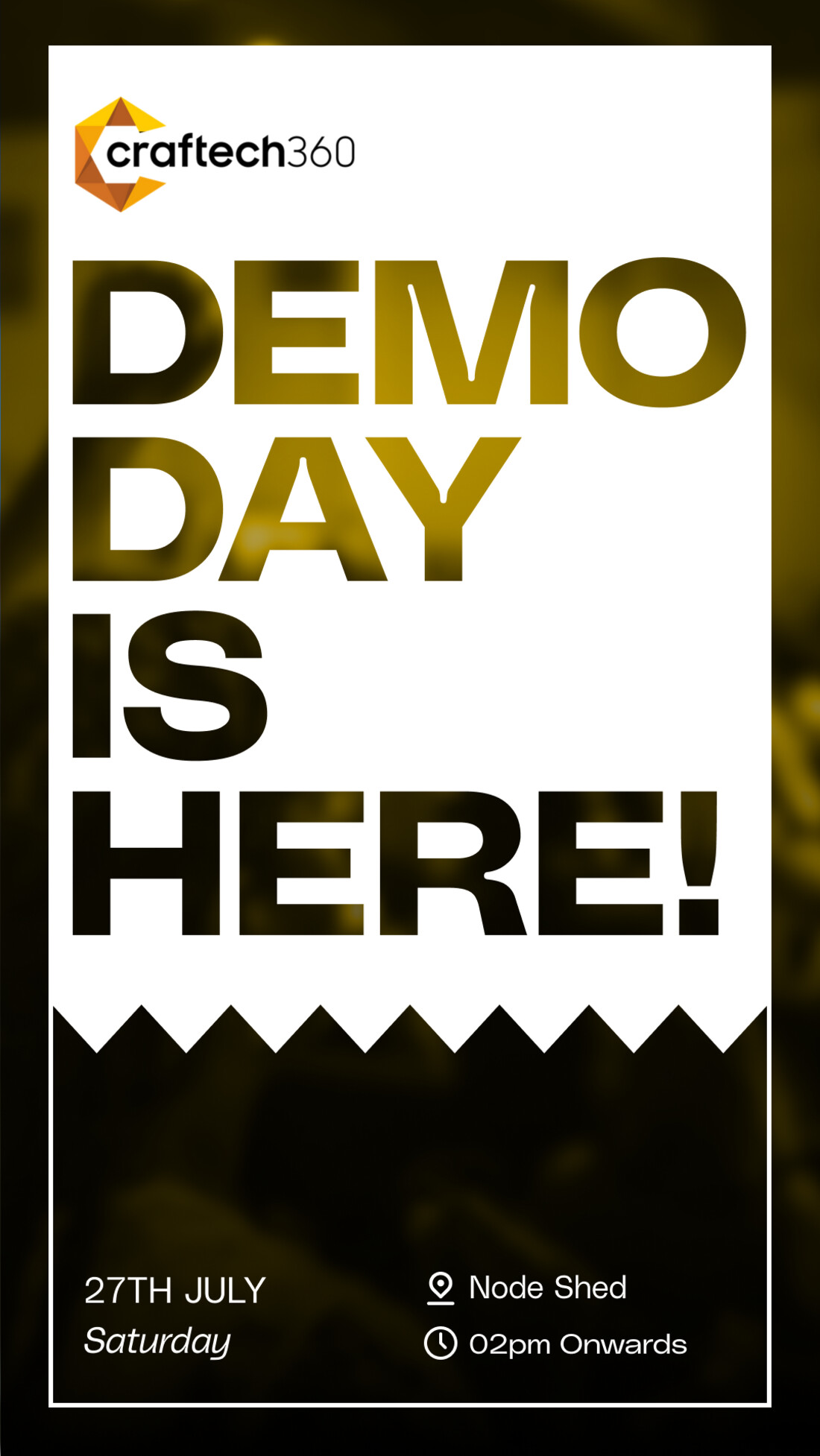 Demo Day poster